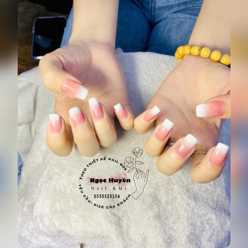 Nailbox thiết kế - móng úp ombre xinh nhẹ nhàng