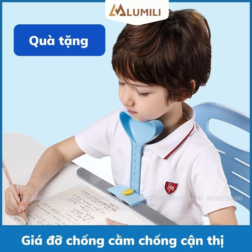 Bộ bàn ghế học sinh chống gù chống cận B05 bàn học thông minh cho bé tăng chỉnh chiều cao cho bé