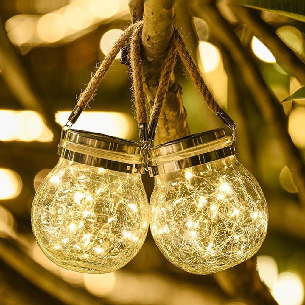 Yard Hanging Solar String  LED Party Outdoor