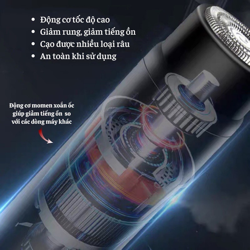 Máy cạo râu Mini bỏ túi chống nước thông minh