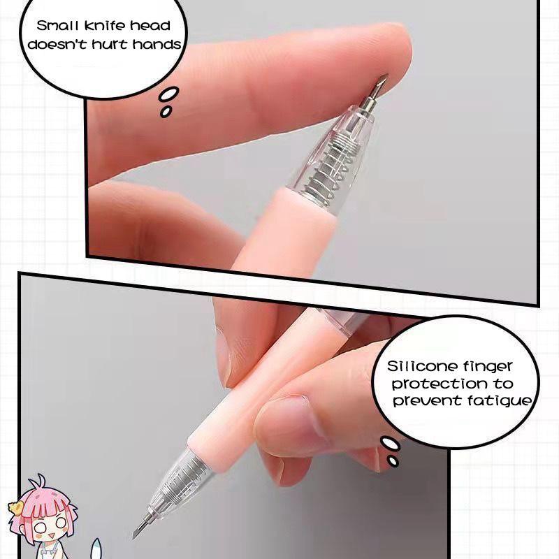 dao cắt sticker dạng bút