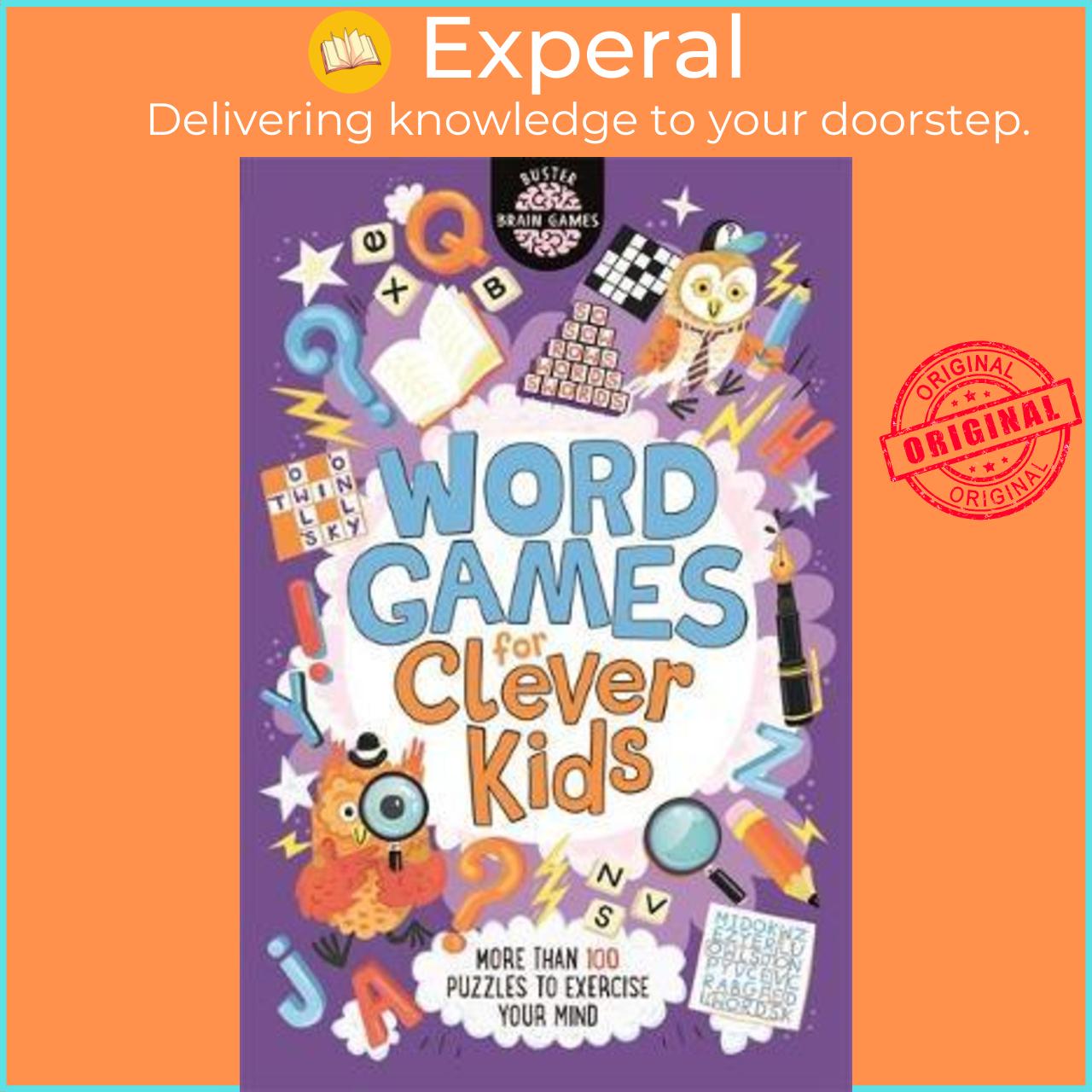Sách - Word Games for Clever Kids by Gareth Moore (UK edition, paperback)