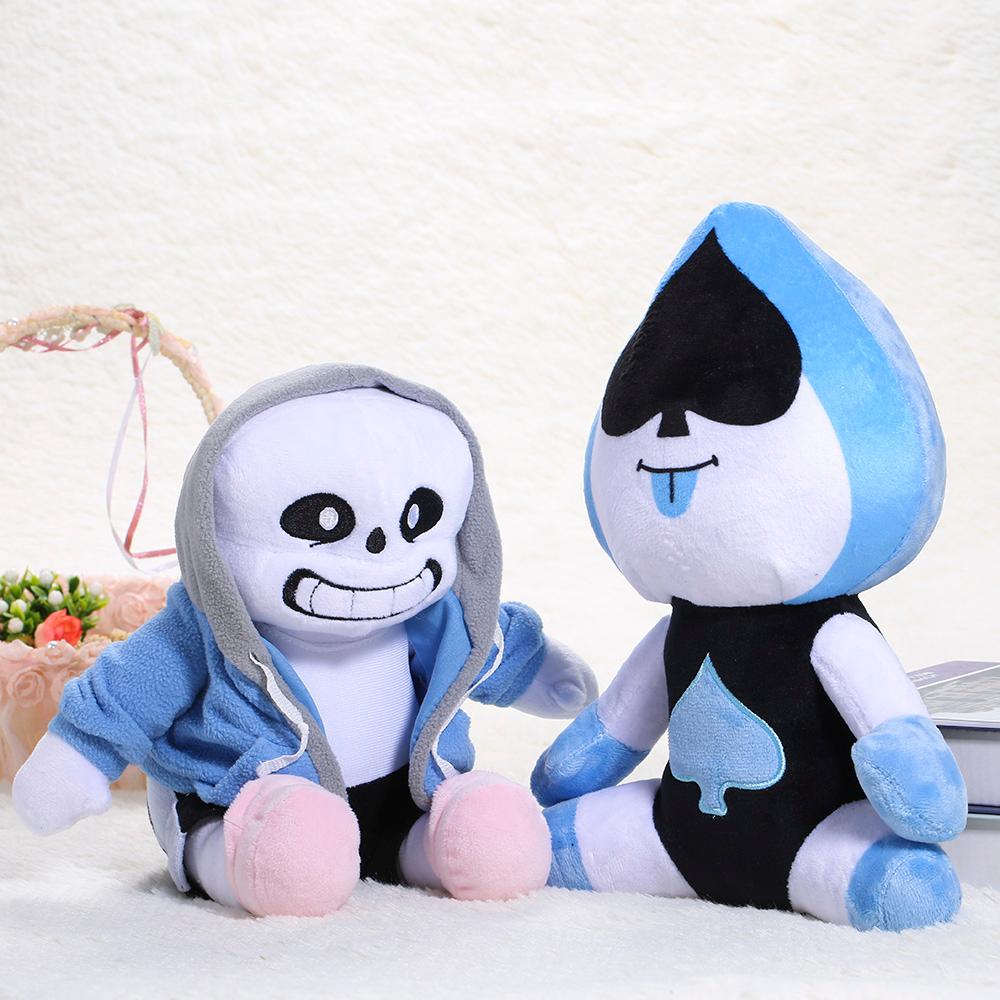 Đồ chơi nhồi bông sang trọng Undertale hình nhân vật Sister sunflower & hình Papirus dùng làm quà tặng cho bé