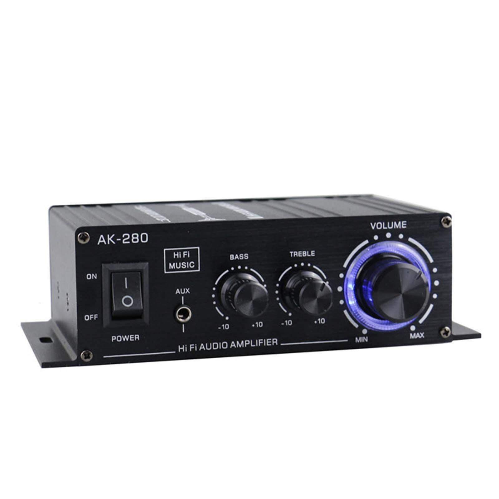 280 Stereo Audio Power Amplifier Dual Channel 40wx2 12V Stereo
