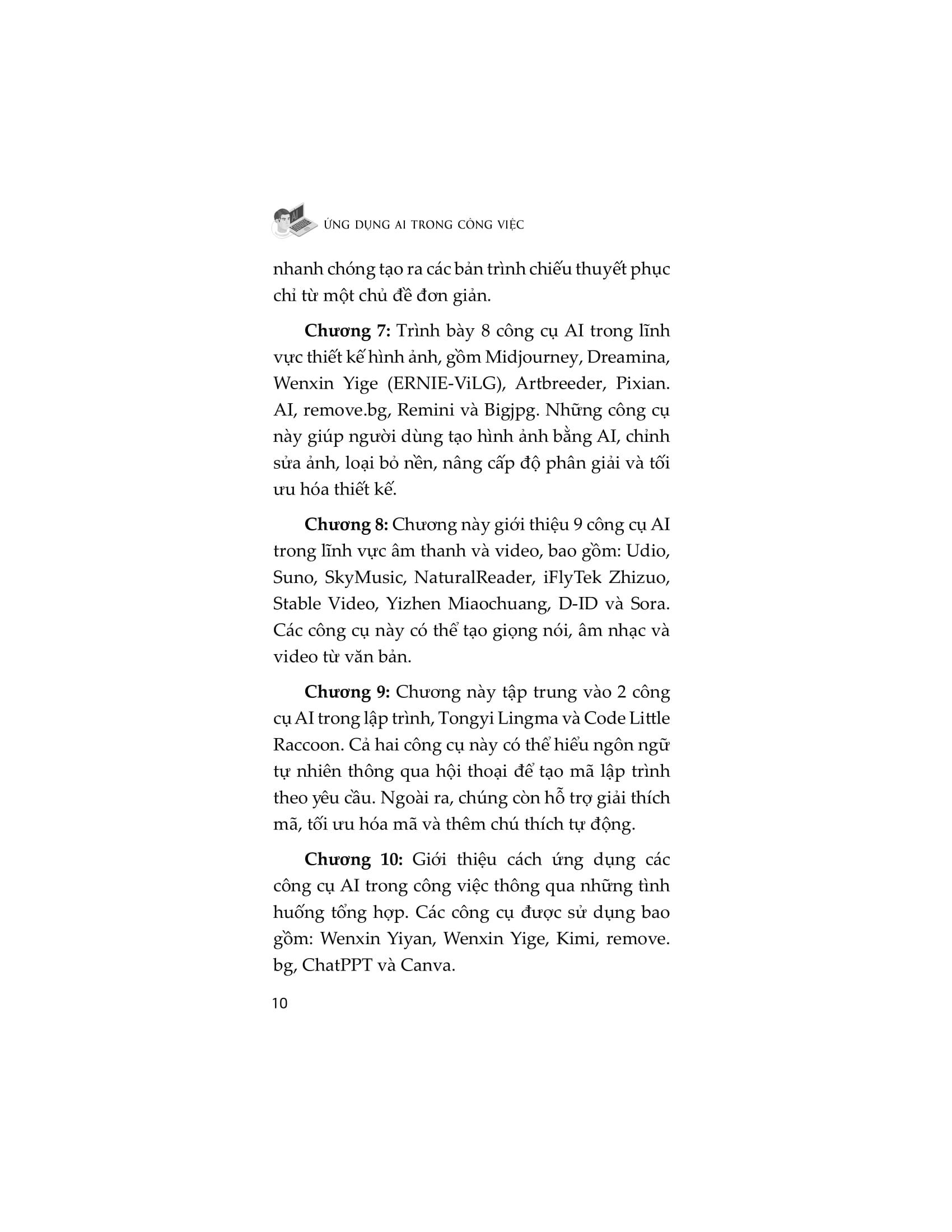 Sách - Ứng Dụng AI Trong Công Việc