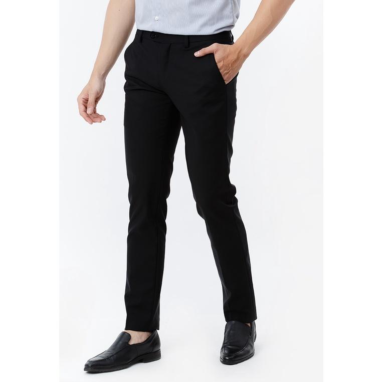 Quần Tây Size Đại Công Sở Nam Slimfit Dáng Trẻ 420 - Đen