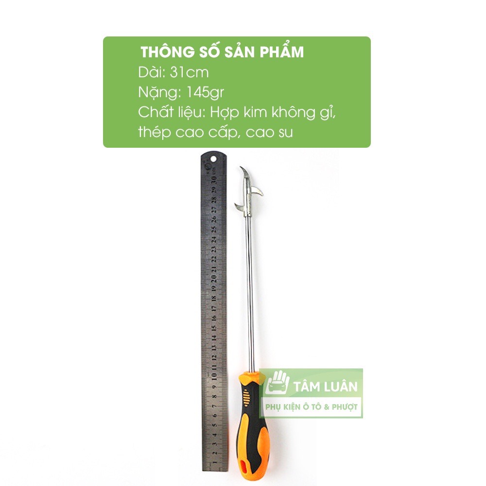 Móc đá lốp xe cậy sỏi đinh, tua vít đa năng, dụng cụ nạy đá dăm bảo vệ lốp phụ kiện oto Tâm Luân