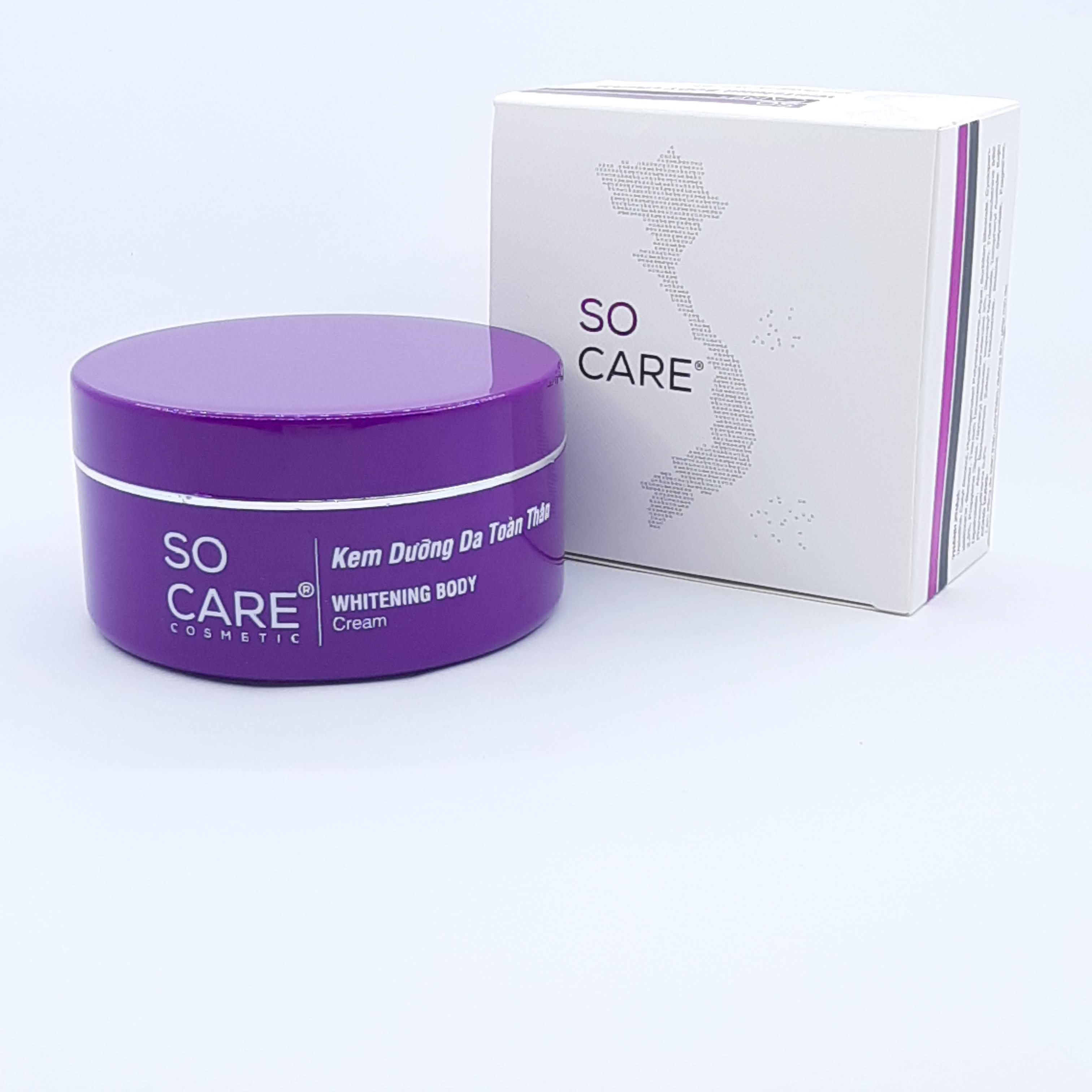 Dưỡng trắng toàn thân BODY SO CARE 250gr