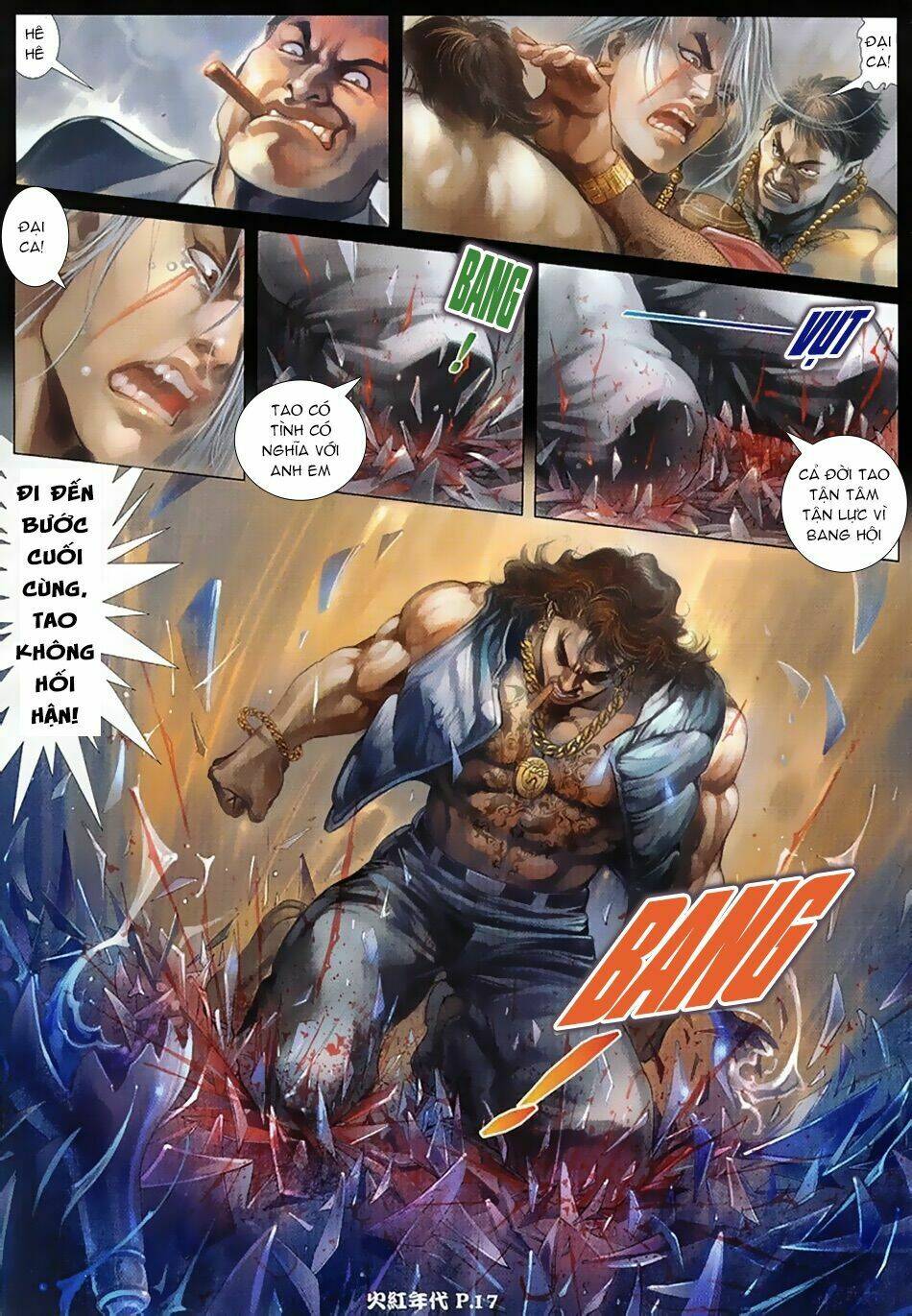 hỏa hồng niên đại hắc cốt đường chapter 28 15