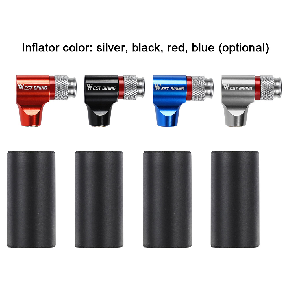 Máy bơm xe đạp WEST BIKING di động bằng kim nhôm siêu nhẹ