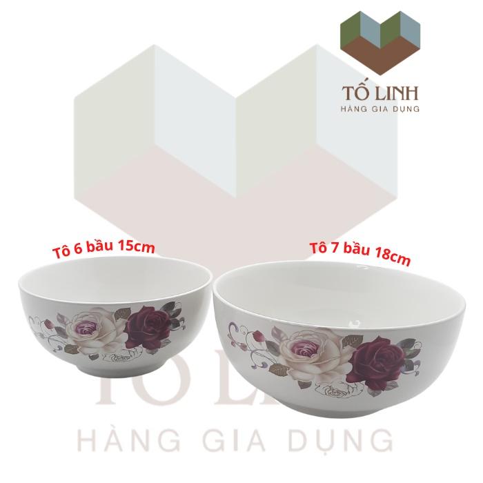 Combo bộ 2 tô sứ hoa cao cấp,Set bộ 2 tô sứ hoa