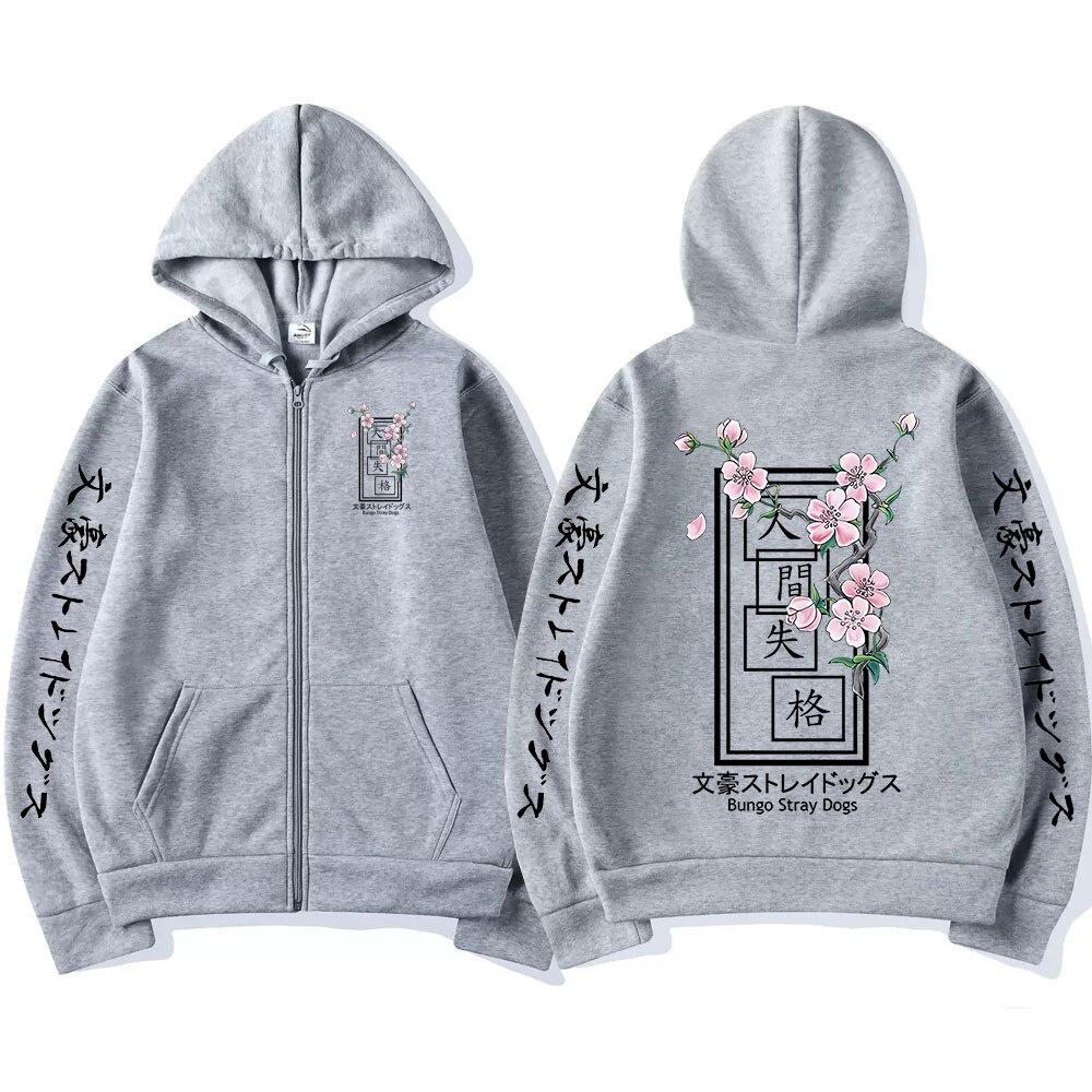 Áo Hoodie Anime Con chó Bungo Đi Lạc