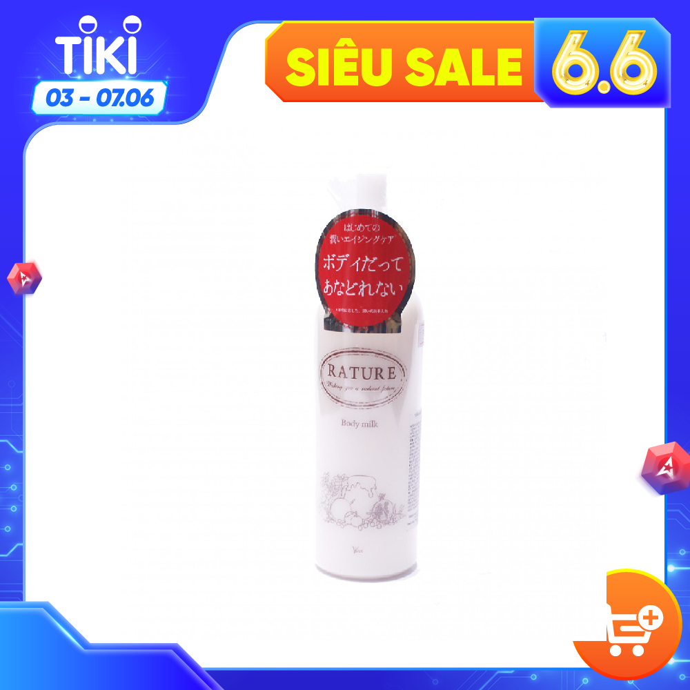 Sữa dưỡng thể Nhật Vina Rature Body Milk 300ml