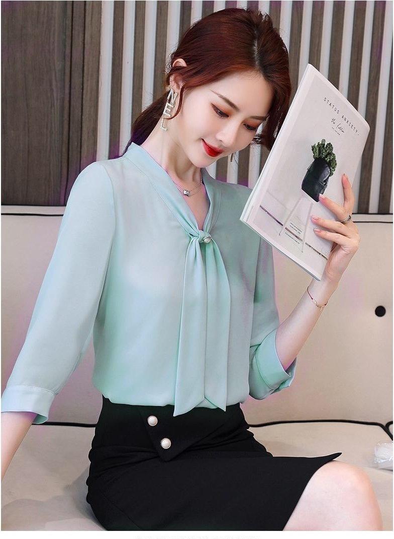 ÁO SƠ MI NGỌC NỮ XINH XINH BY3328