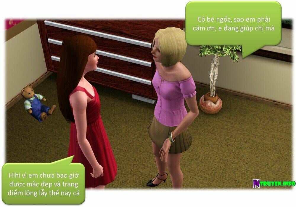 truyện sims - bí mật màu xanh chapter 1 31