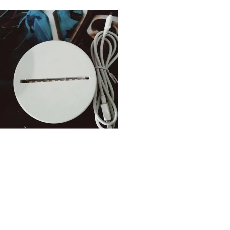 Đế Đèn LED 3D 16 Màu Cảm Ứng + Remote - Nội thất lắp ráp viendong Adv