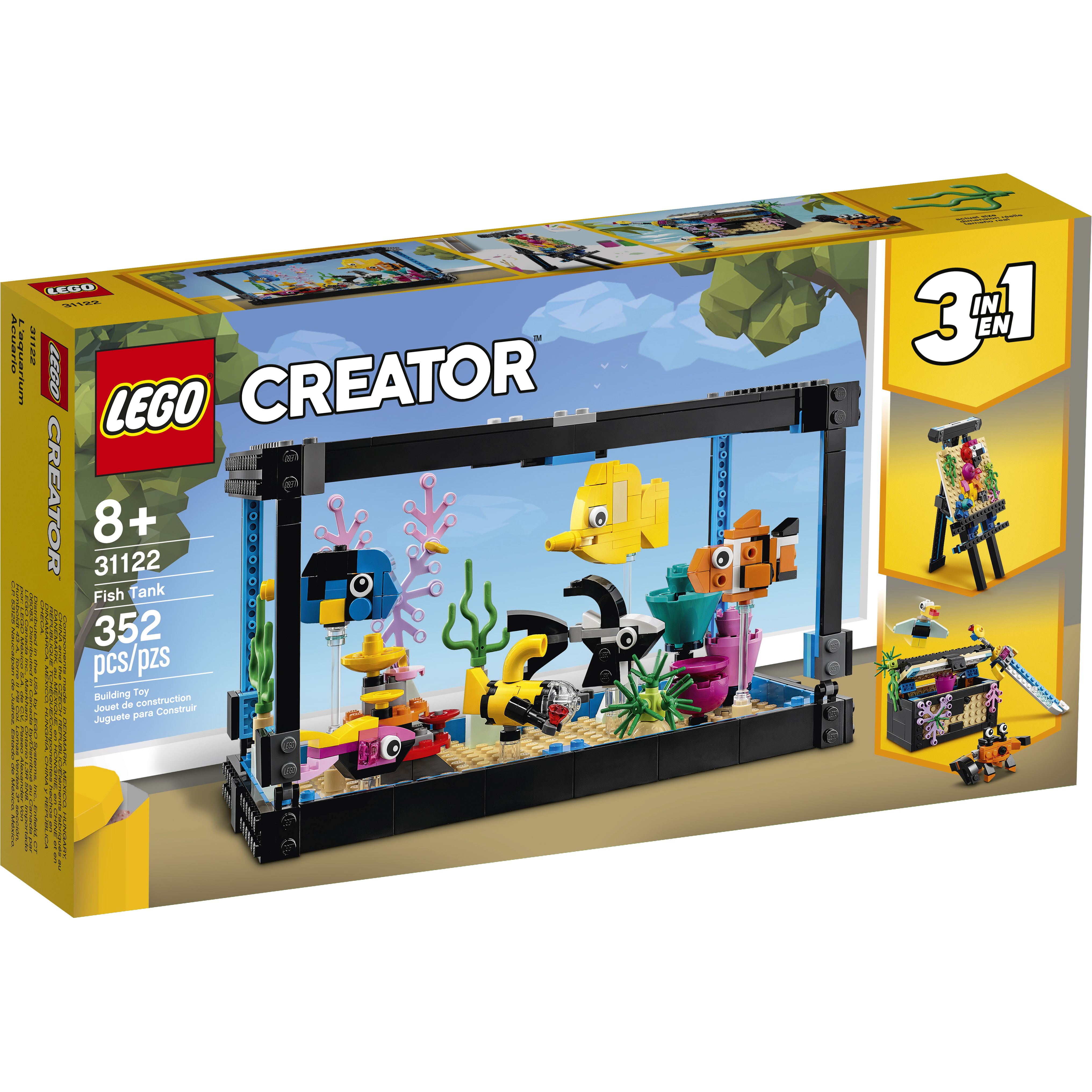 LEGO Creator 31122 Bể cá thần kì (352 chi tiết)