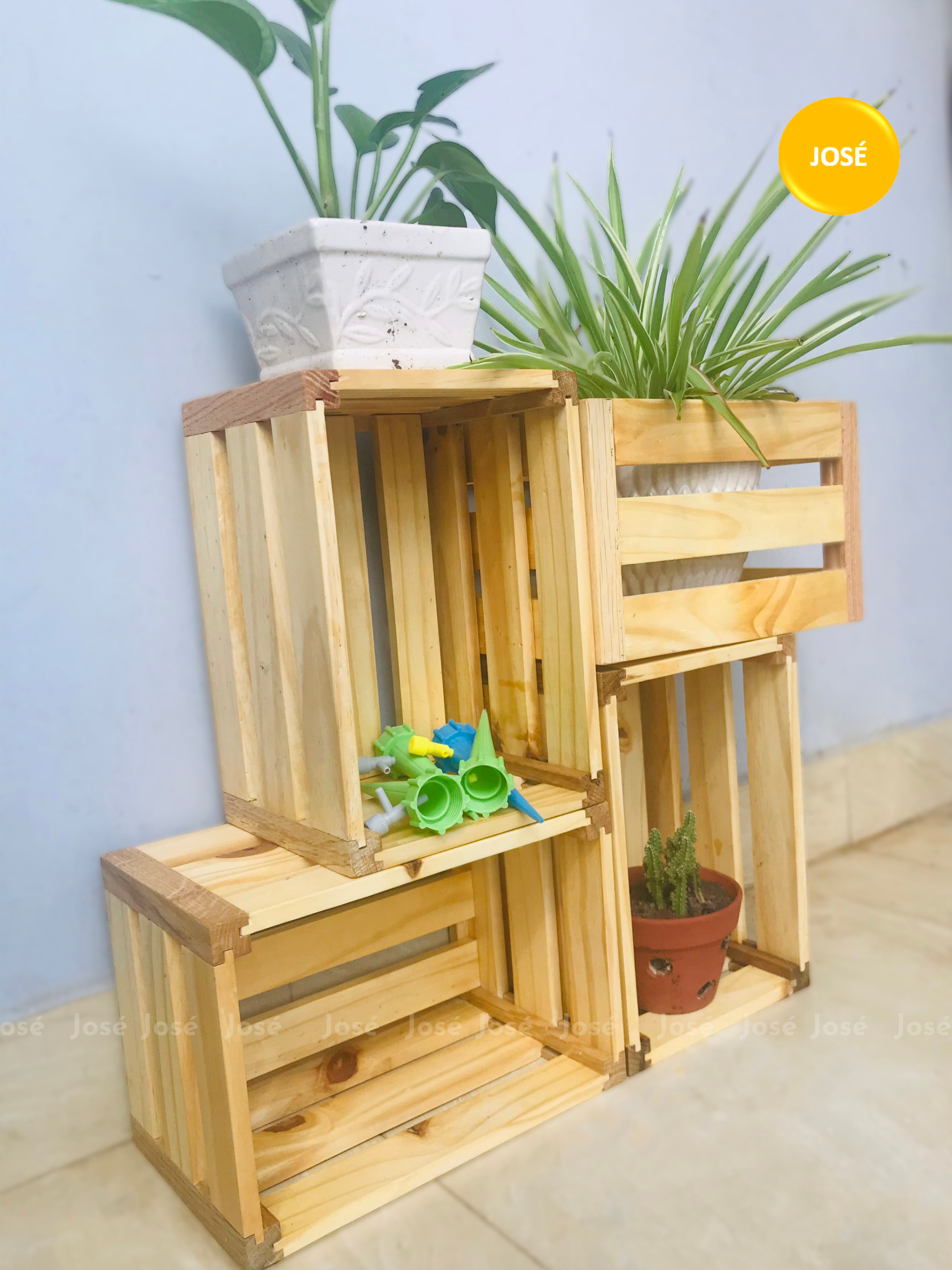 Hộp Gỗ Pallet Lắp Ráp, Thùng Gỗ Pallet Đựng Đồ Đa Năng Gia Công Tiêu Chuẩn Nội Thất Nhiều Kích Thước