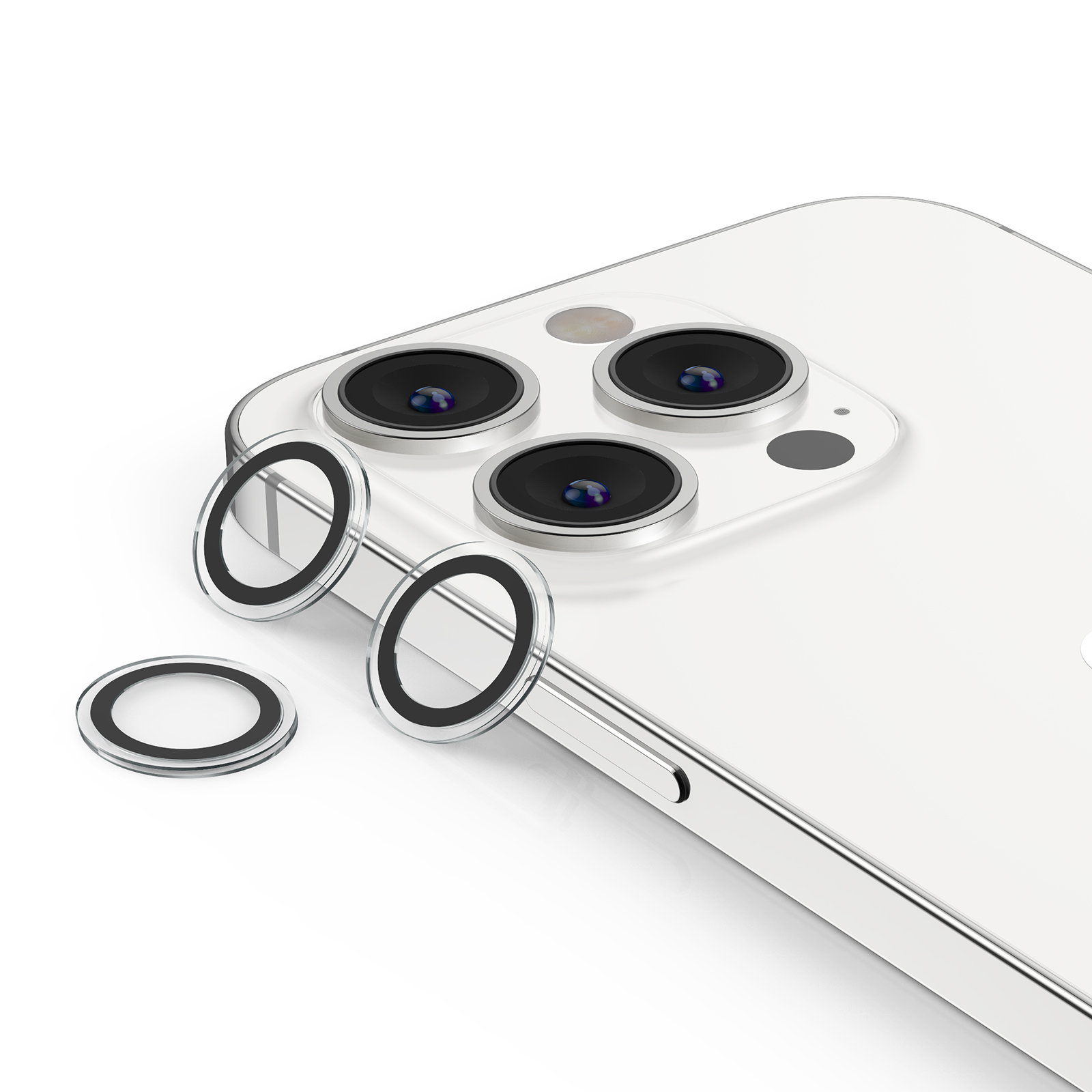 Miếng Dán Kính Cường Lực Camera ESR Tempered-Glass Camera Lens cho iPhone 14/ 14 Plus/ 14 Pro / 14 Pro Max - Hàng Chính Hãng