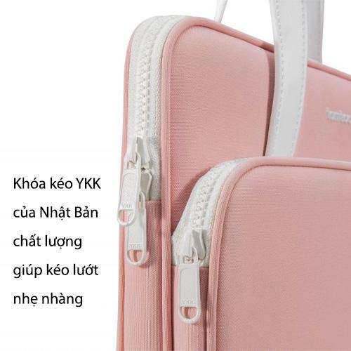 TÚI XÁCH TOMTOC BRIEFCASE PREMIUM DANHF CHO MACB 13”/14”, ULT.RABO.OK 13″ bảo vệ máy tính xách tay - HÀNG CHÍNH HÃNG