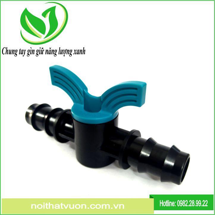 Van khóa ống 20mm màu xanh