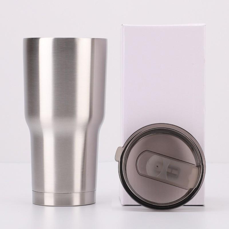 Ly Giữ Nhiệt Thái Lan 900ml MÀU BẠC - Tặng Kèm Ống Hút Inox
