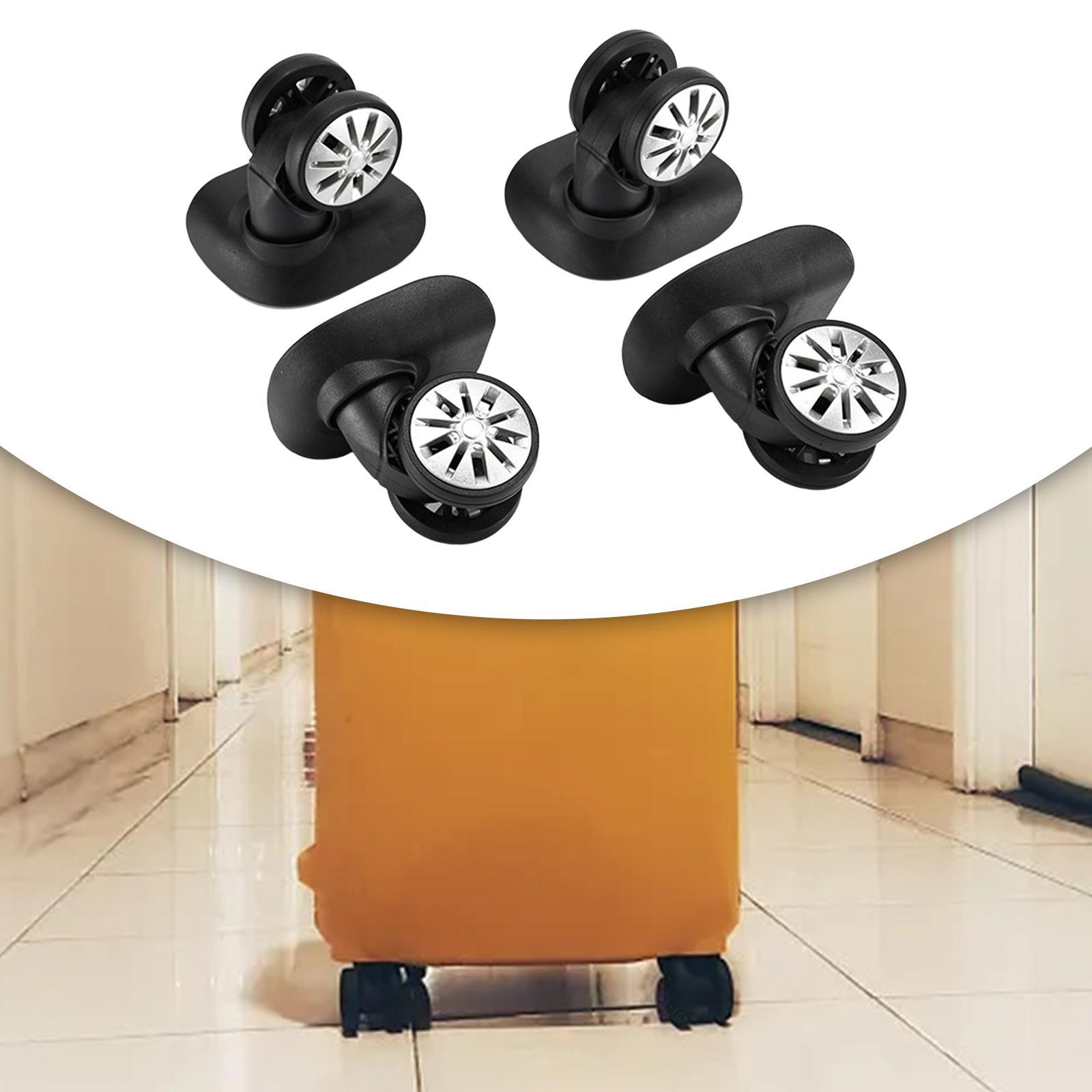 2x Replacement Luggage Wheels A19 Luggage Mute Wheel for
