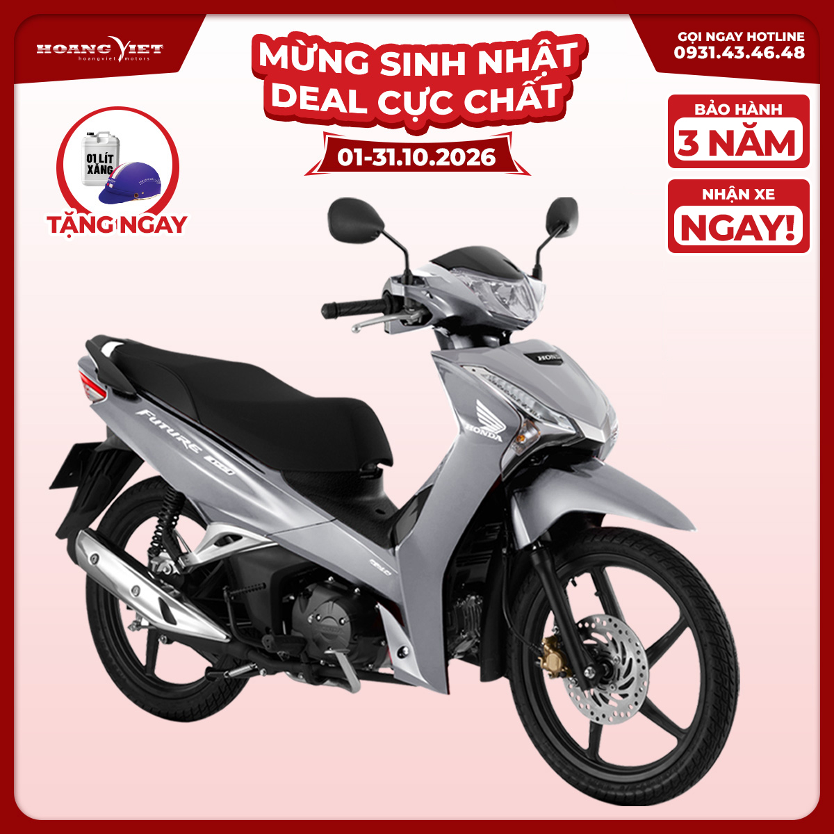 Xe Máy Honda Future 125 FI 2026 - Phiên Bản Đặc Biệt