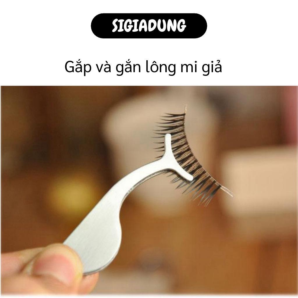 Nhíp - Nhíp Gắp Lông Mi Giả Bằng Thép Không Gỉ Tiện Dụng 4616