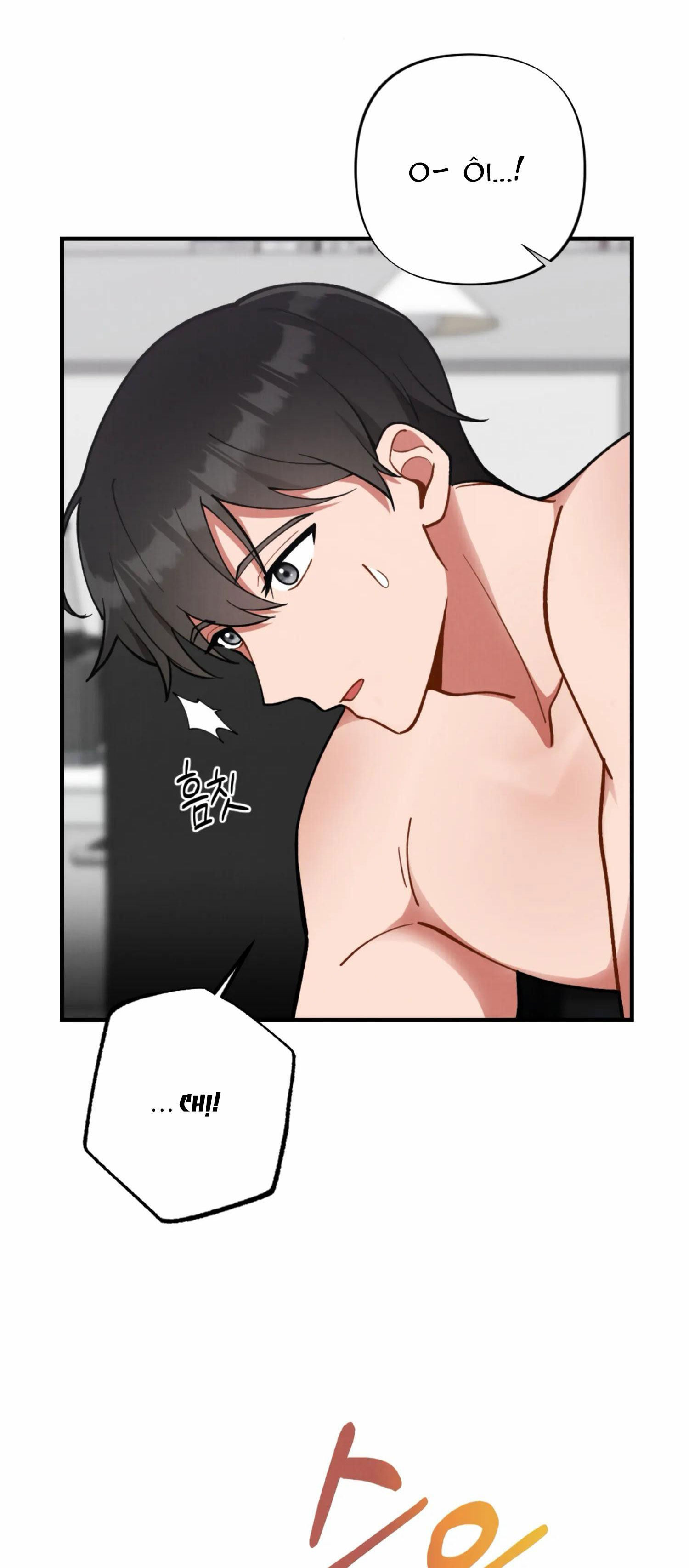 [18+] bạn của em trai không thể to như vậy! chapter 3.1 13