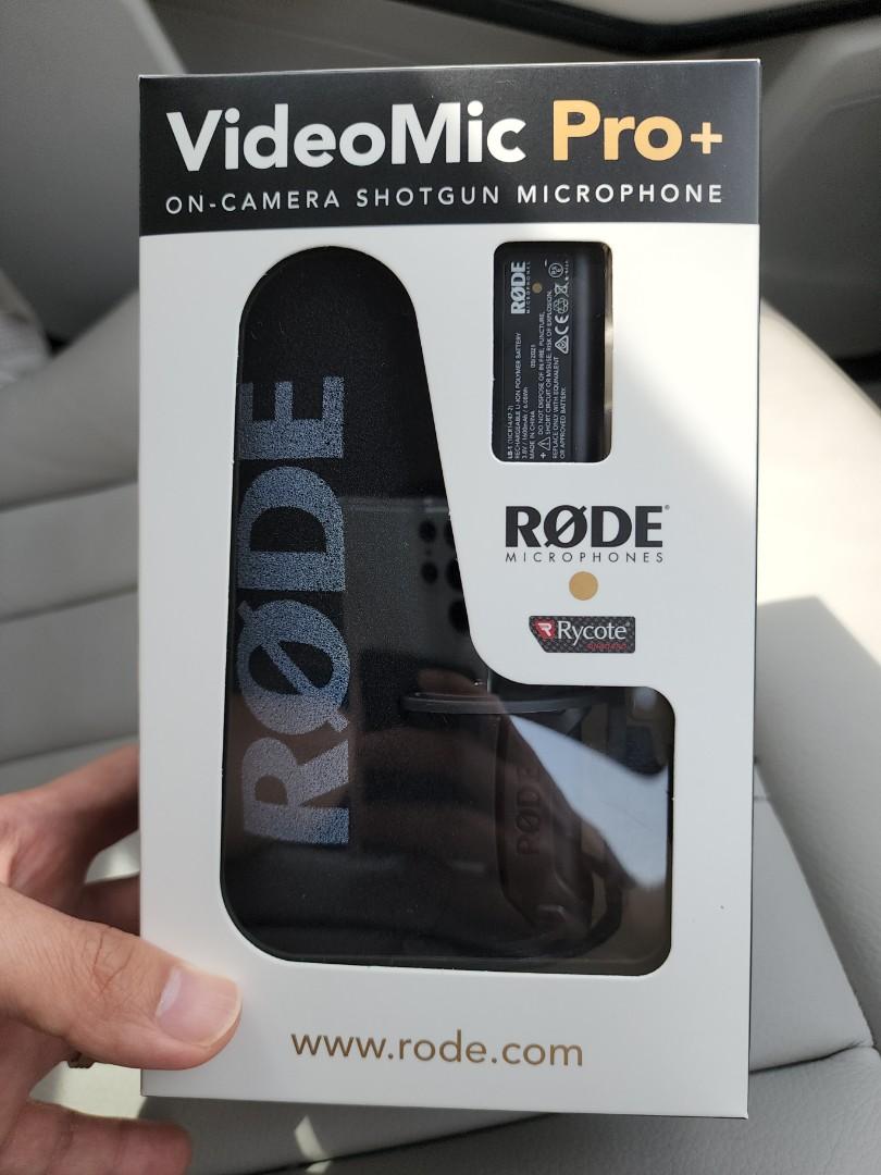 Microphone Rode VideoMic Pro+, Micro Thu Âm Dùng Cho Máy Quay Máy Ảnh - Hàng Chính Hãng
