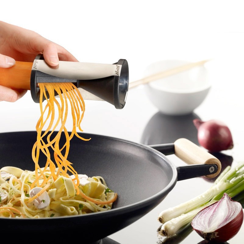 Dụng Cụ Bào Sợi Thái Sợi Rau Củ Siêu Nhanh Hình Gọt Bút Chì Spiral Slicer