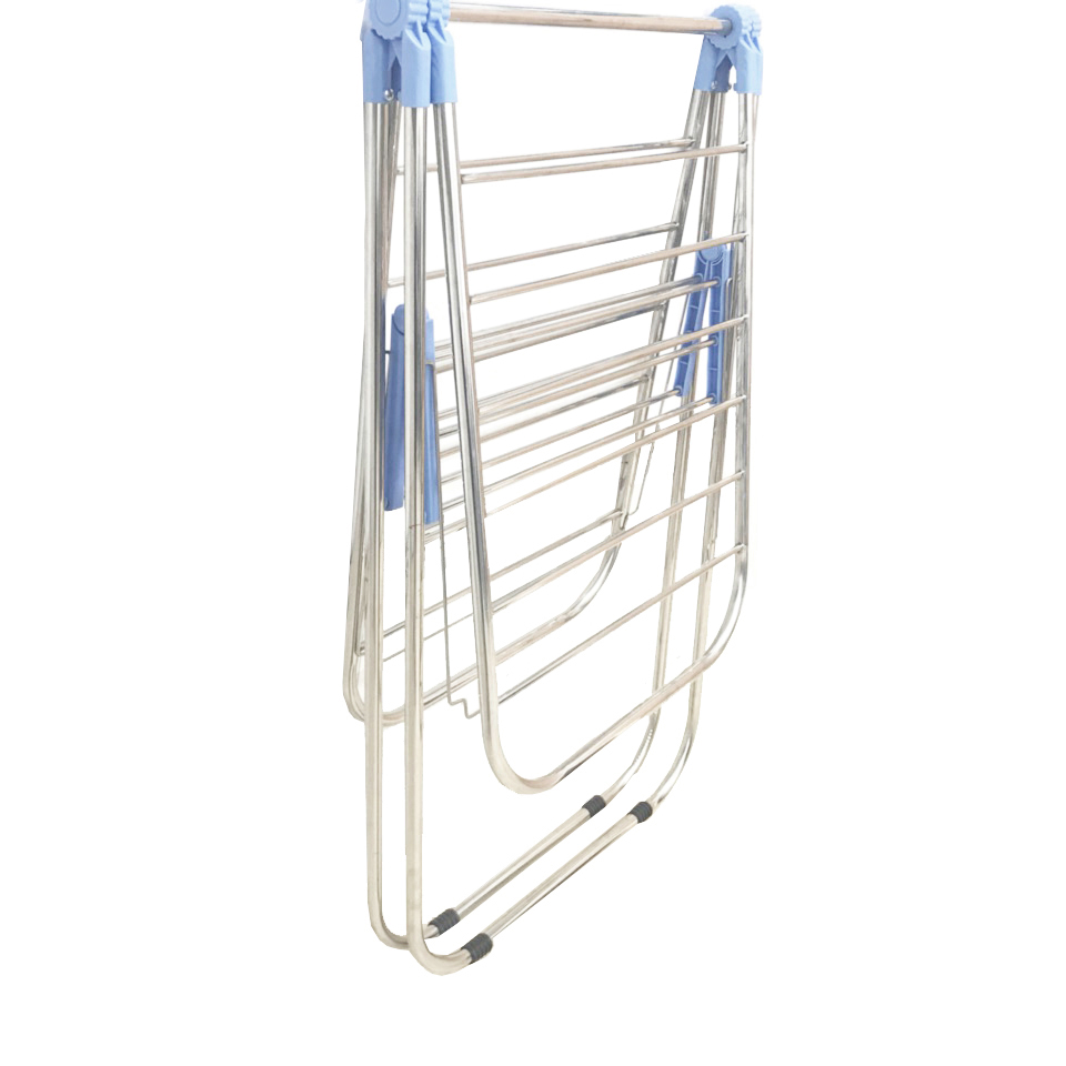 Giàn phơi thông minh gấp chữ A tải trọng 25 kg cỡ đại Kích thước : 60 x 120 x150cm