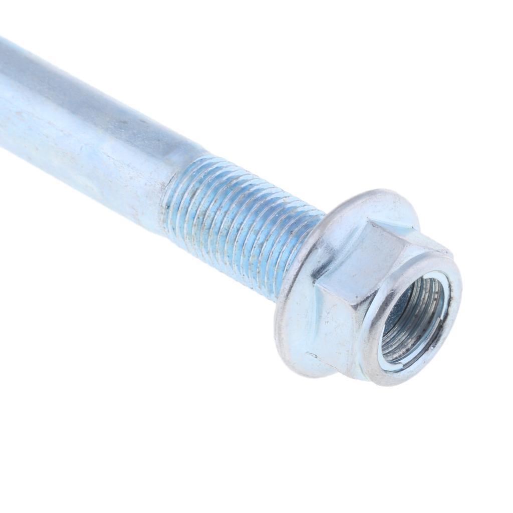 2X 12mm 230mm universal motorcycle bike front wheel rear wheel axle axle 3