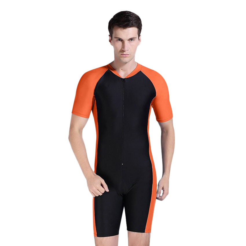 Bộ Đồ Bơi Nam Một Mảnh Tay Ngắn Rashguard