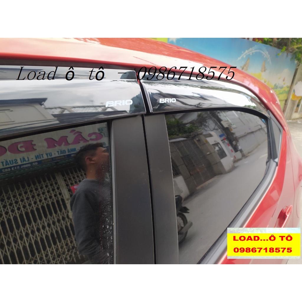 Vè Che Mưa Xe Honda Brio 2022-2018 Mẫu Vè Đen Cao Cấp Nhất Thị Trường