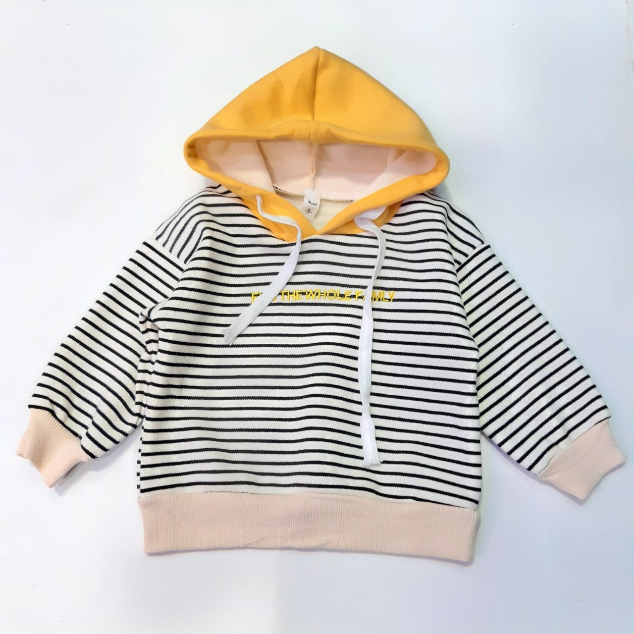 Áo HOODIE lót lông kẻ bé trai 9 tháng đến 4 tuổi