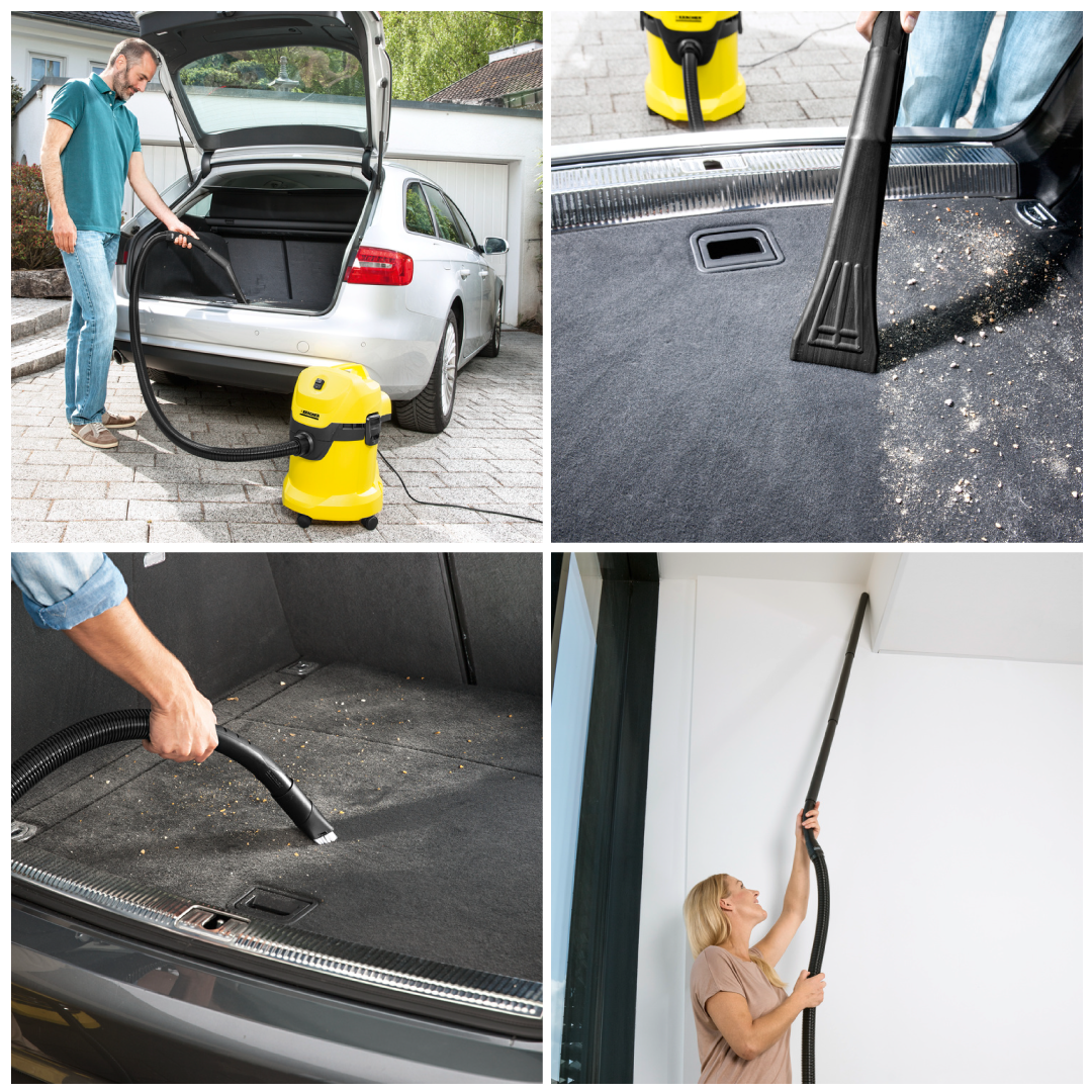 Máy hút bụi khô &amp; ướt cao cấp Karcher WD 3 Car