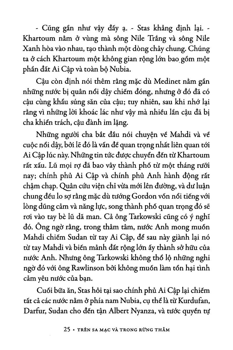 Trên Sa Mạc Và Trong Rừng Thẳm