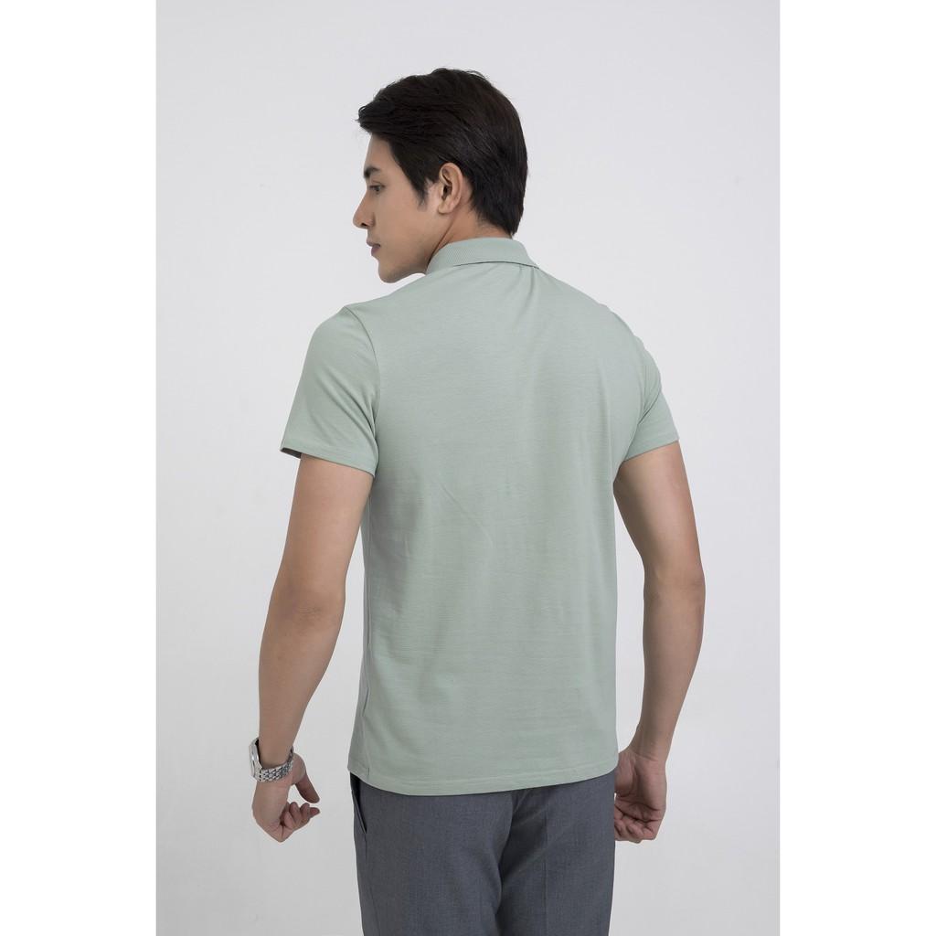 Áo thun polo nam cao cấp họa tiết kẻ vai chất cotton mềm mịn thấm hút mồ hôi chính hãng DARNELL DN01