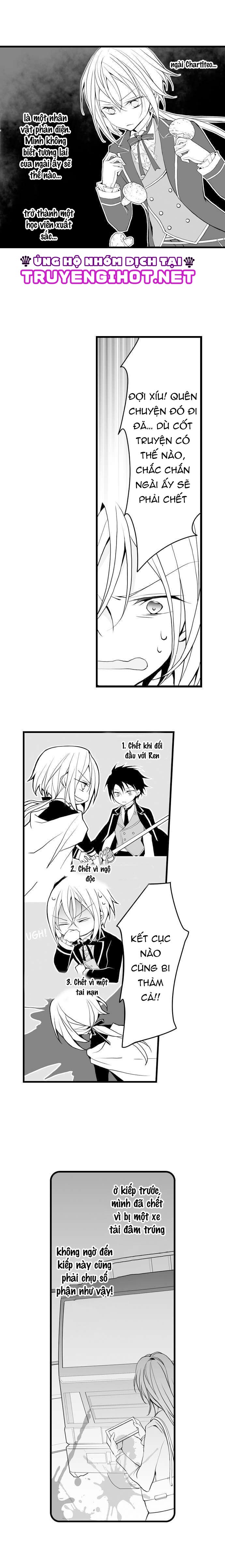 [15+] chuyển sinh thành hoàng tử phản diện, nhưng thực ra nam phản diện đó lại là con gái chapter 6.2 3