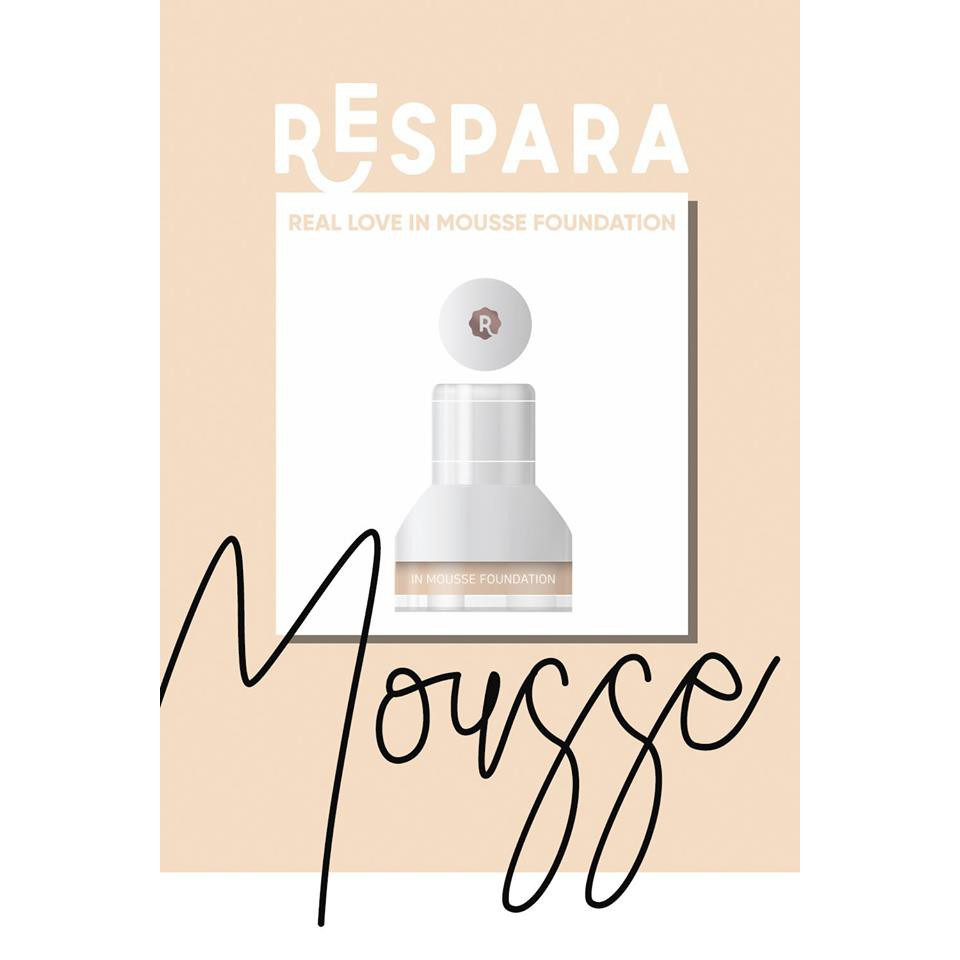 Kem Nền Dạng Bọt Mướt Mịn RESPARA Mousse Foundation SPF50+ PA++