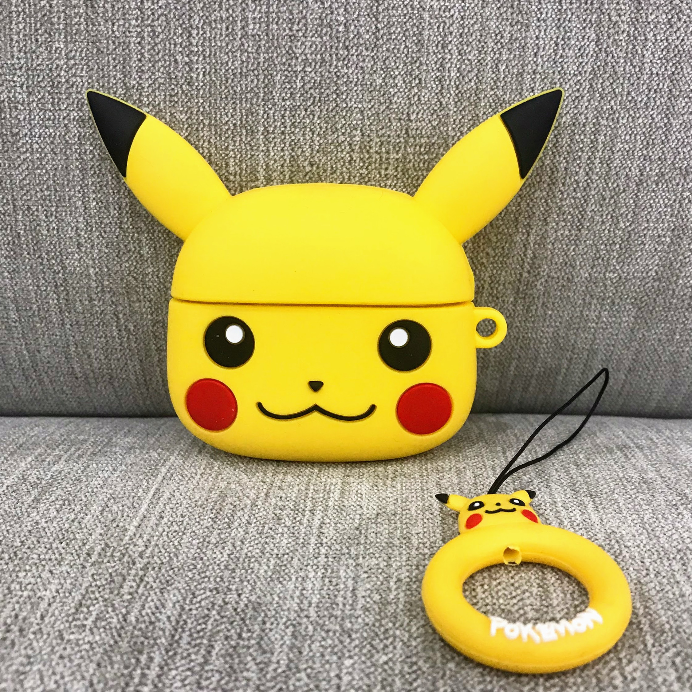 Case Airpods Pro Cao Cấp - Ốp Bảo Vệ Dành Cho Airpods Pro - Pikachu