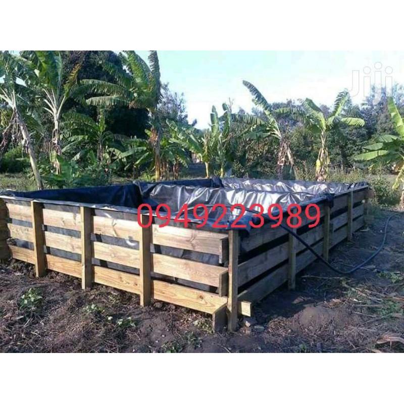 Bạt nuôi lươn,cá chạch,cá Koi KT 4x8x1m
