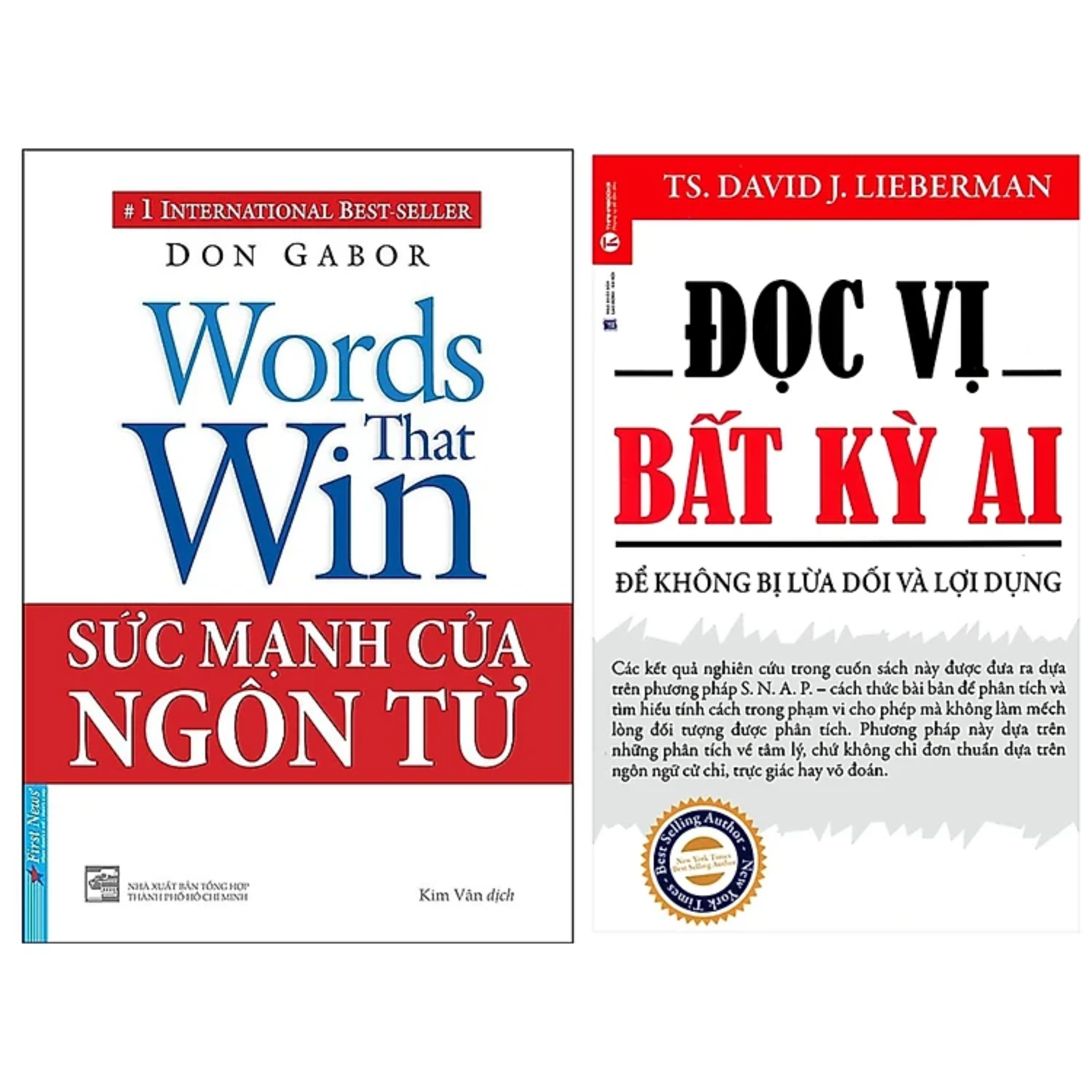 Combo 2Q: Sức Mạnh Của Ngôn Từ + Đọc Vị Bất Kỳ Ai - Để Không Bị Lừa Dối Và Lợi Dụng