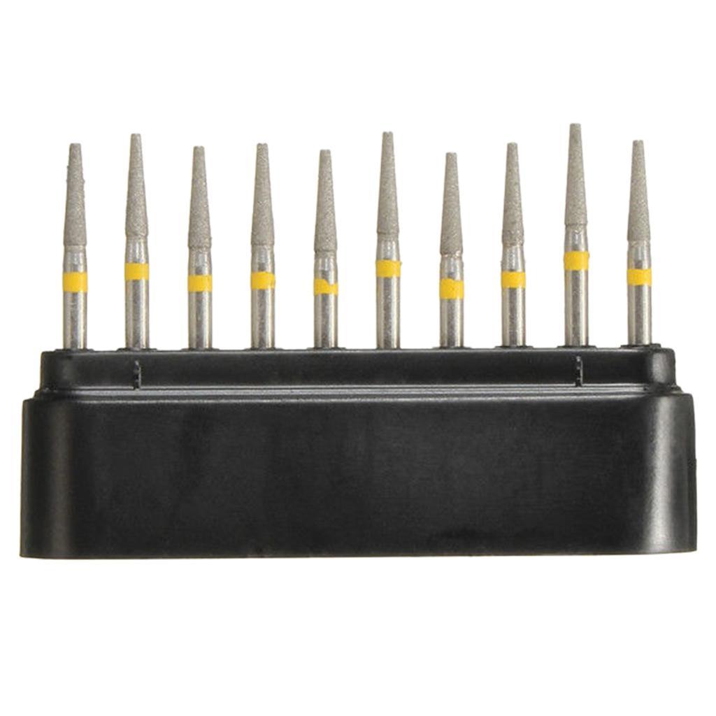 2X 50Pieces 5-Types  Burs FG Diamond Burs Set for High Speed Handpiece
