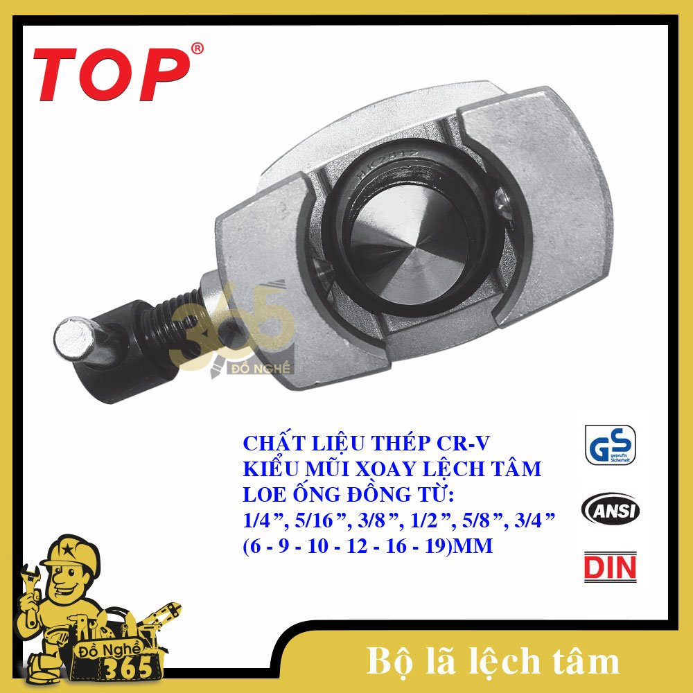 BỘ LÃ ỐNG ĐỒNG LỆCH TÂM TOP lã, nong, cắt, uốn ống đồng