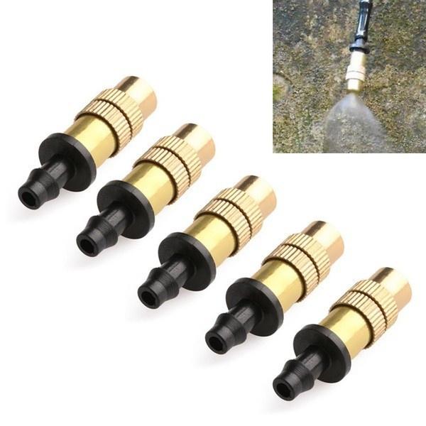 Bộ tưới cây tự động 12 đầu phun sương bằng đồng kèm van nước hẹn giờ
