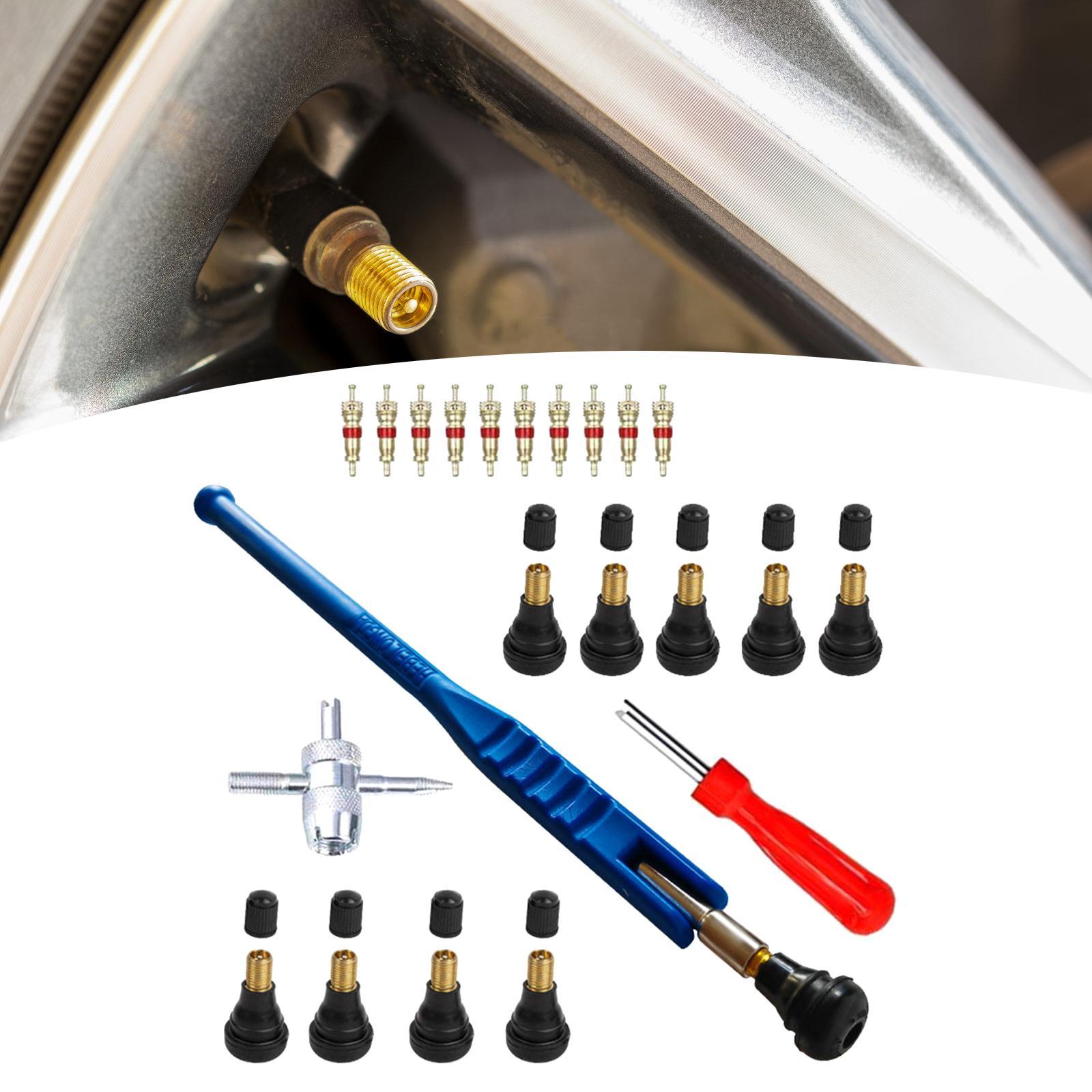 23 Pieces Tyre Removal Tool ,Tyre Repair Tool /Multifunctional/ Tire Stem Puller Tools Set for Car /Truck /Motorcycle