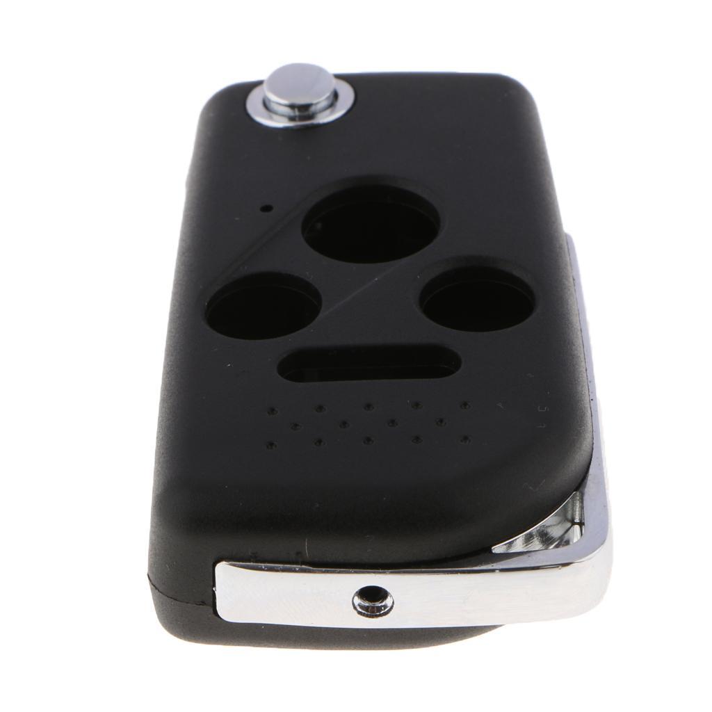 Replacement Shell Folding Remote  Fob 4 Button for